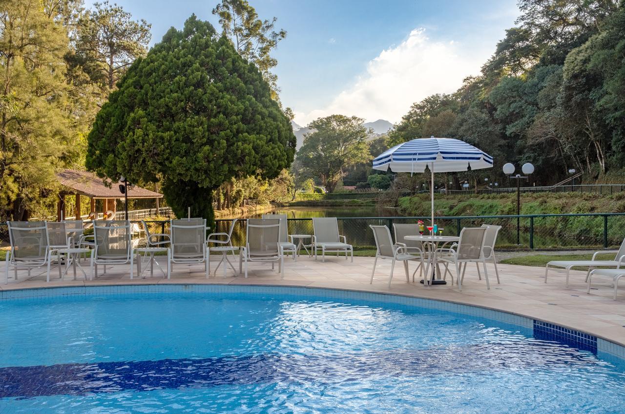 Hotel Recanto das Hortênsias Passa Quatro Exterior foto